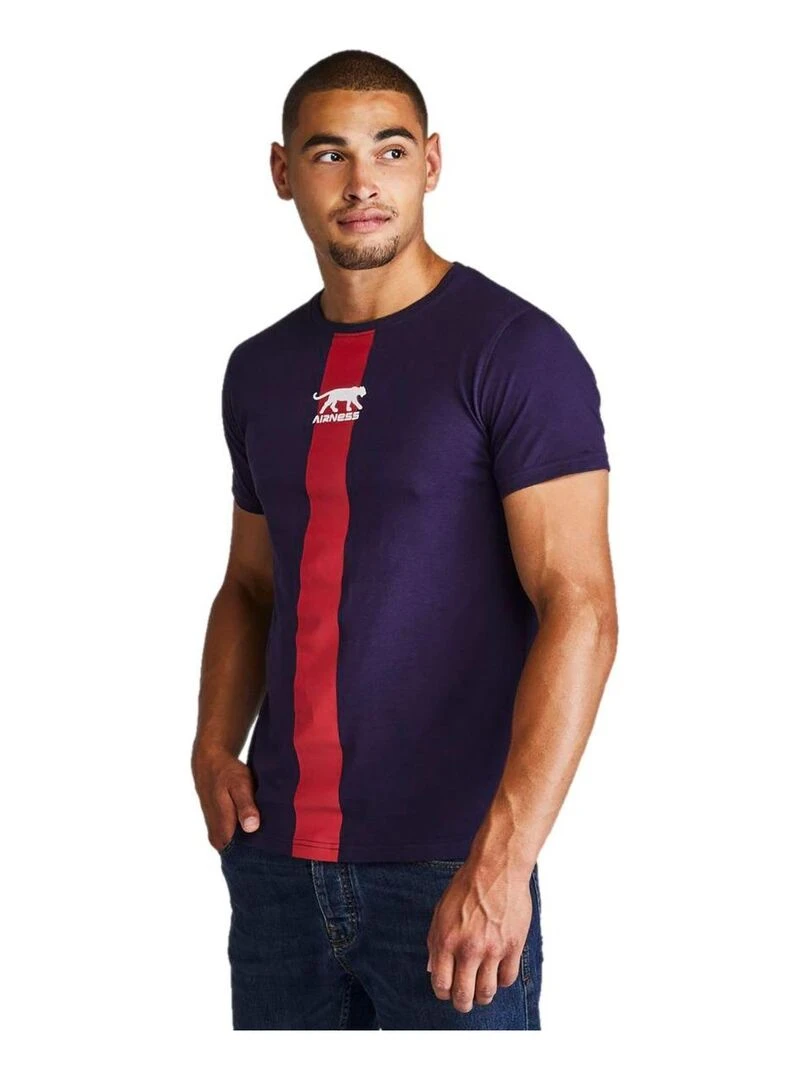 TEE SHIRT PRINCE Airness   Bleu marine