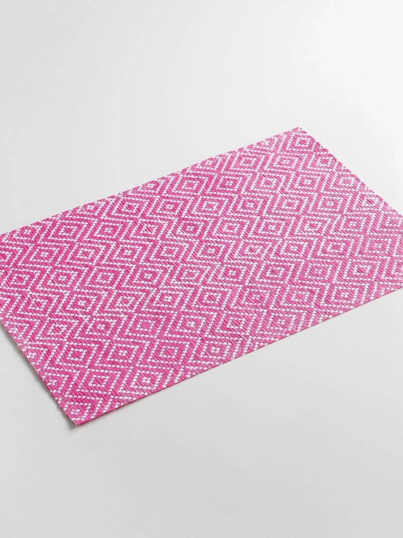 Set de table Losamos Rose fushia
