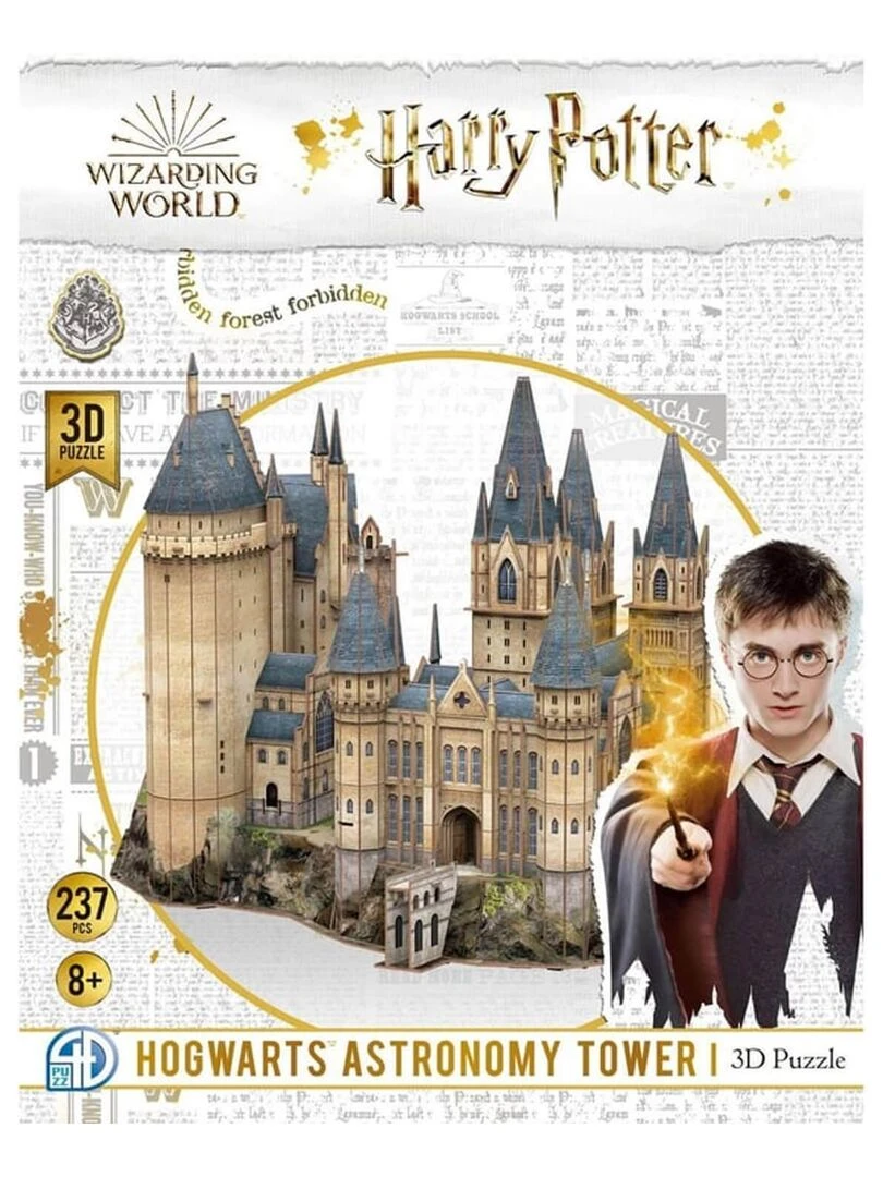 Puzzle 3D 237 pièces Harry Potter : La tour d'astronomie   N/A