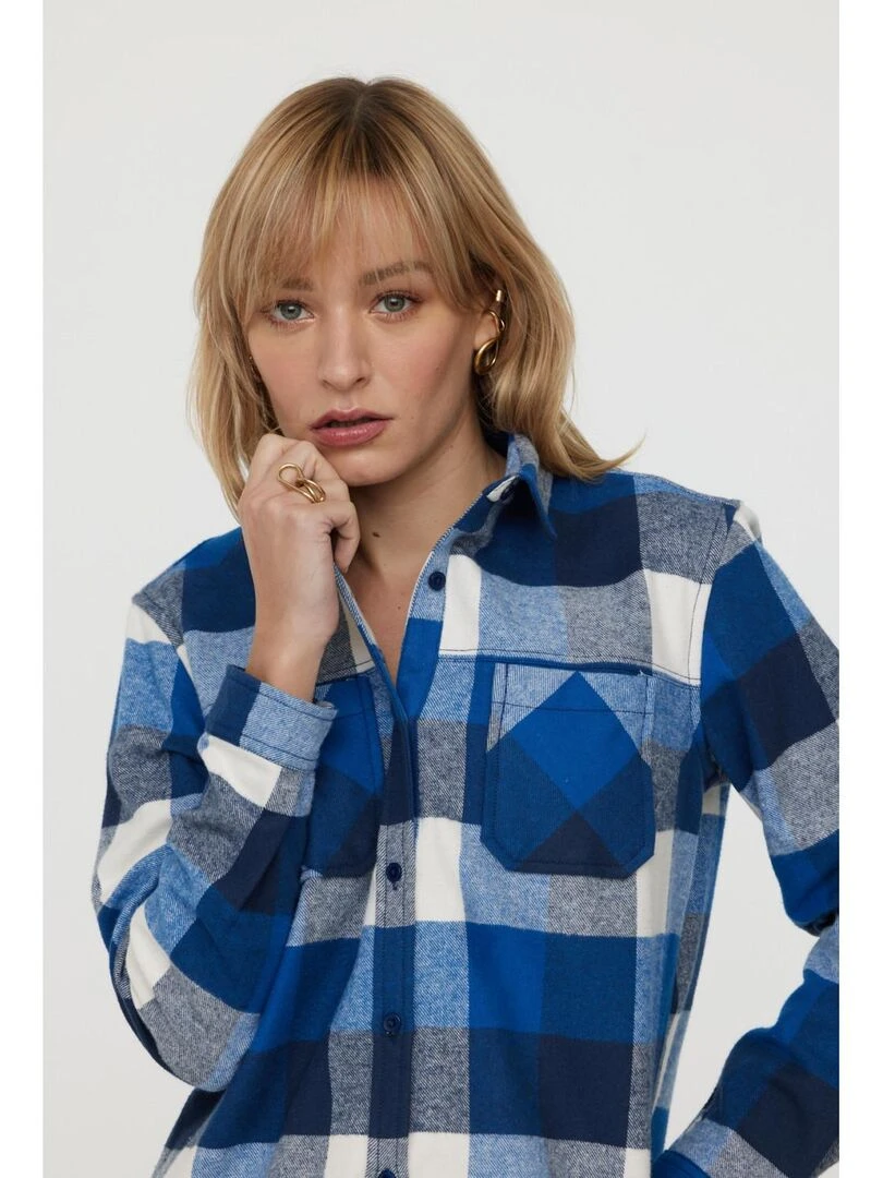 Lee Cooper   Chemise manches longues coton regular DOKA   Bleu marine