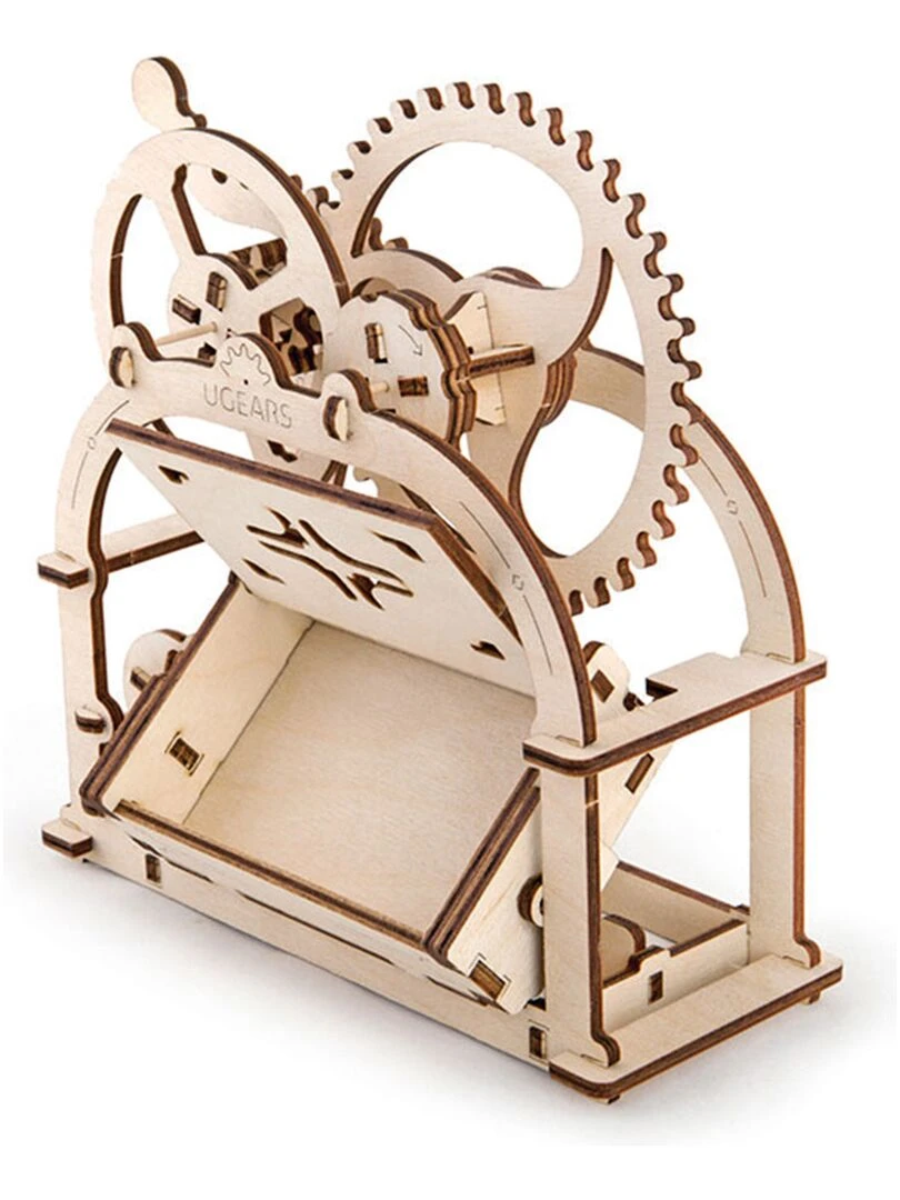 Maquette En Bois 3D   Boîte Mécanique 20 Cm   N/A