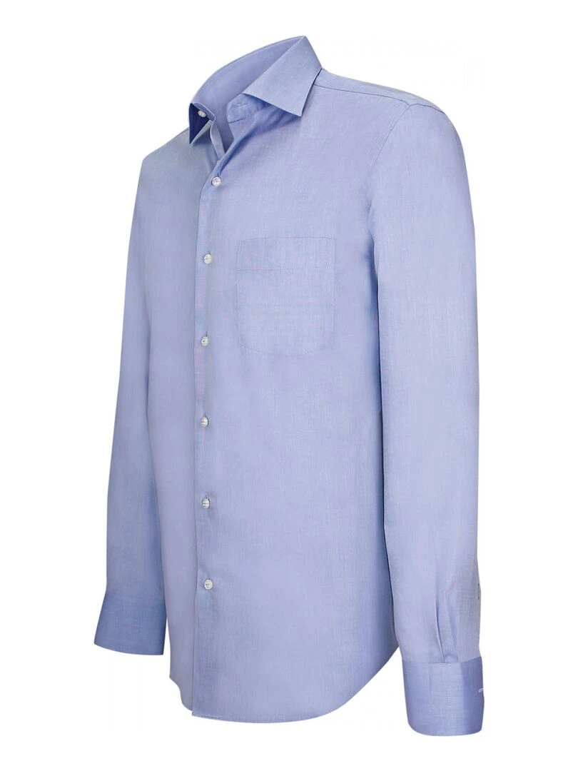 Chemise fil à fil FIRENZE   Bleu