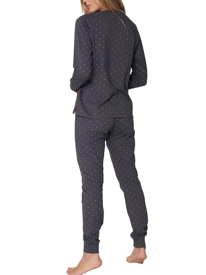 Pyjama haut et pantalon Minnie Shy Disney Gris