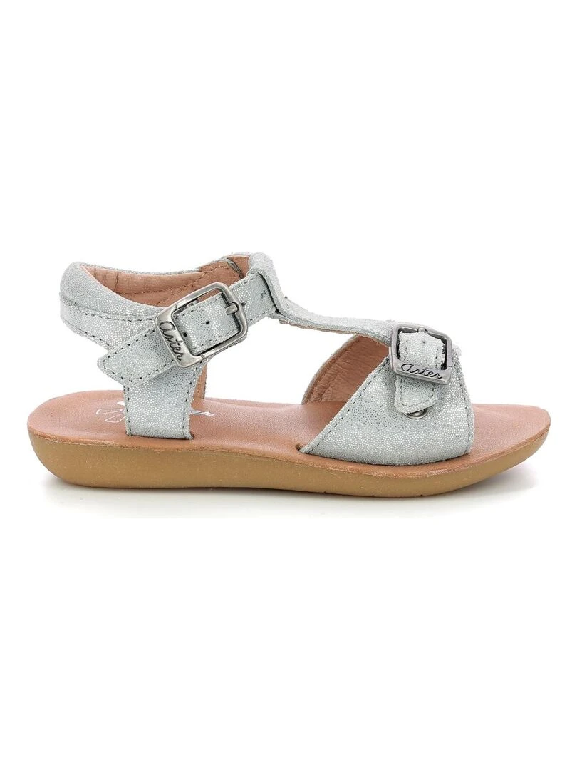 Sandales Cuir Taora Argent
