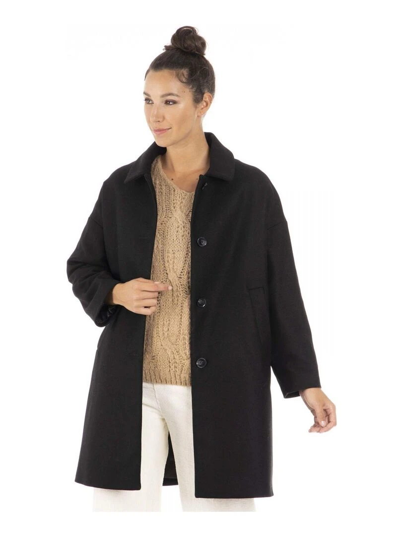 Manteau MANON Gérard Pasquier Noir Noir
