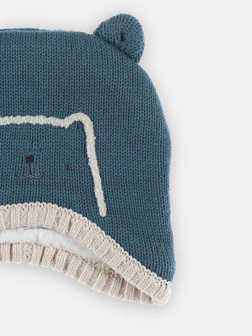 Chapka en tricot  foncé   Noukie's   Bleu