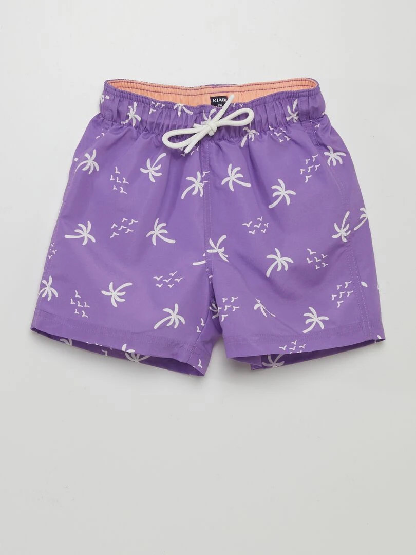 Lot de 2 shorts de bain   Violet