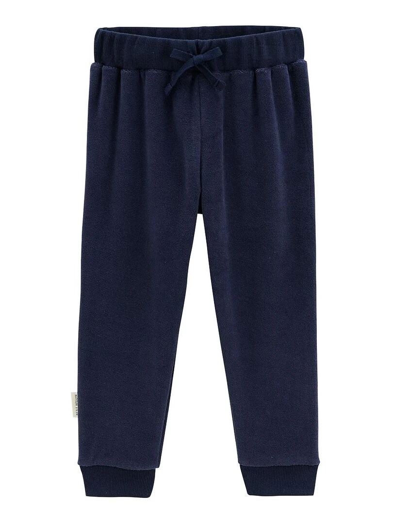 Pyjama enfant en velours Machu Picchu   Bleu