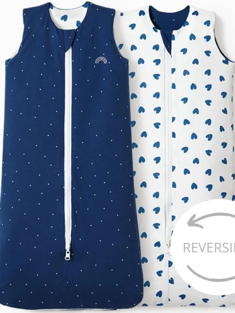 Gigoteuse réversible bleue 4 saisons TOG 1 3 (110 cm) Bleu