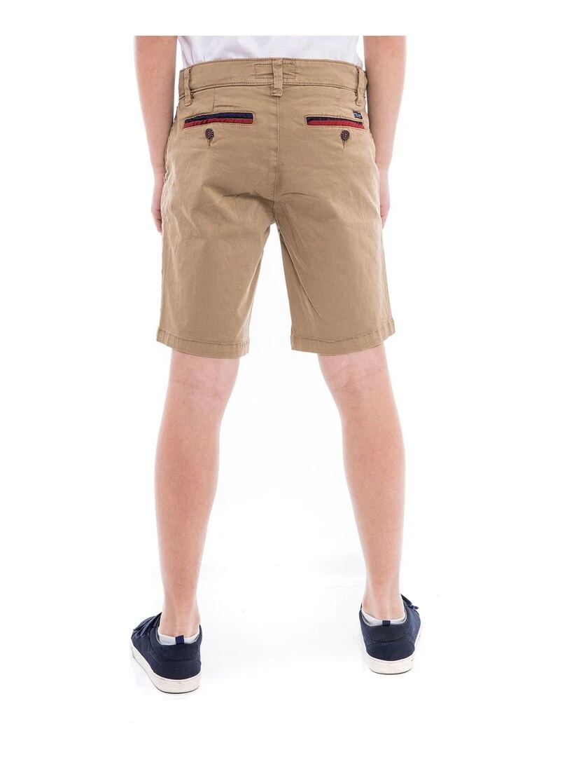 Bermuda chino slim BERKLEY BOY Beige