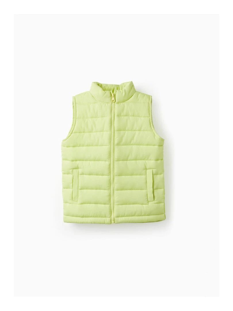 Gilet Matelassé pour Garçon NATURE TAKEOVER Vert clair