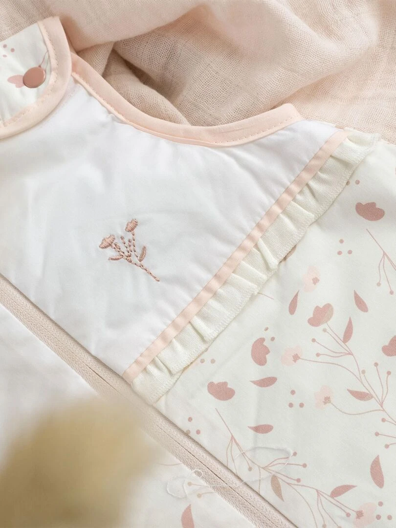 Gigoteuse motif floral Rose