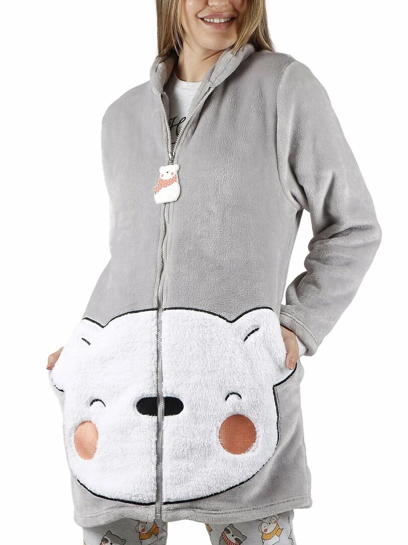 Veste d'intérieur Hello Winter Gris