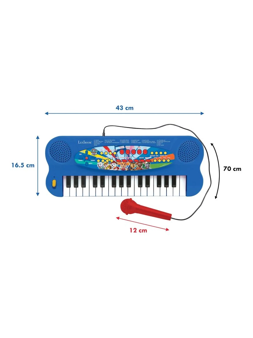 Clavier Électronique Musical Avec Micro (32 Touches) Pat Patrouille N/A