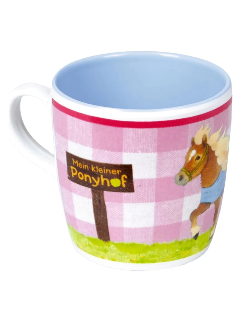 Tasse en Mélamine "Mein kleiner Ponyhof" N/A