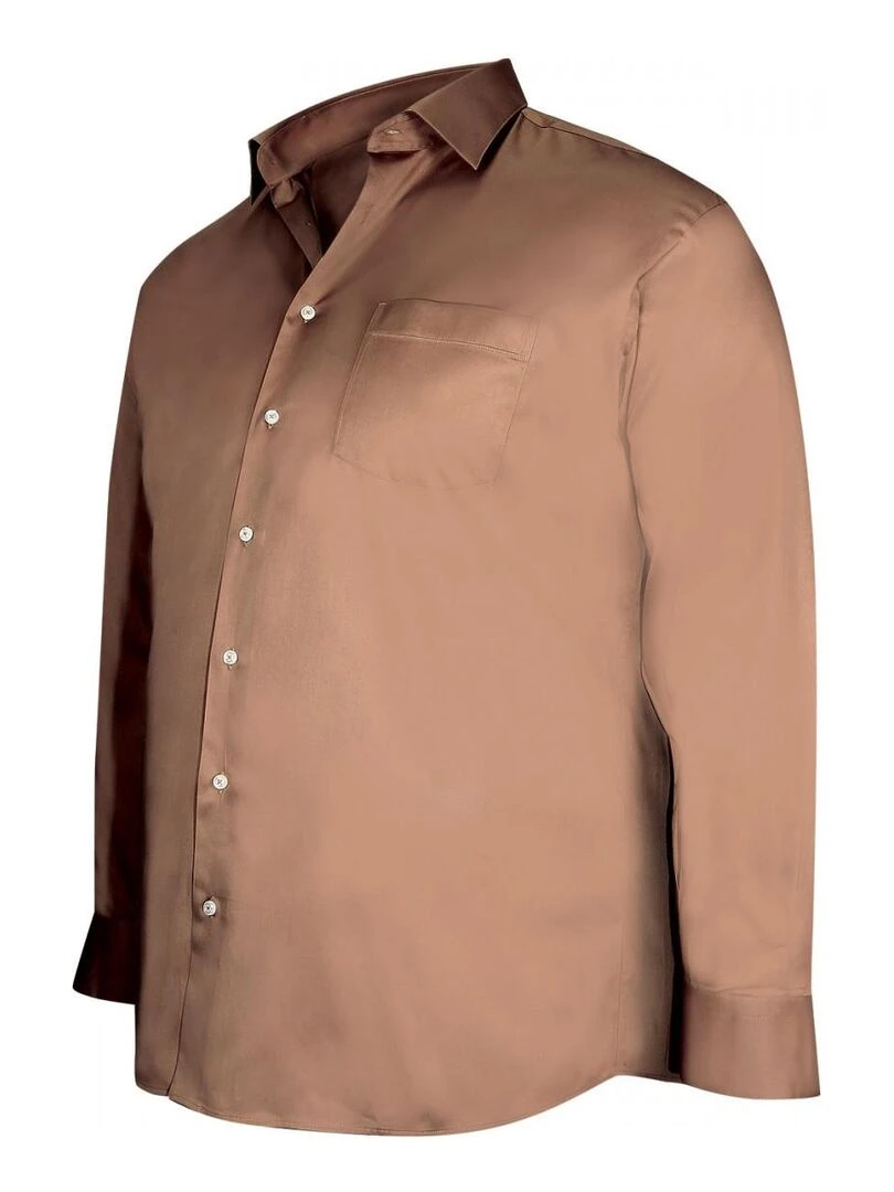 Chemise en coton STANLEY   Marron