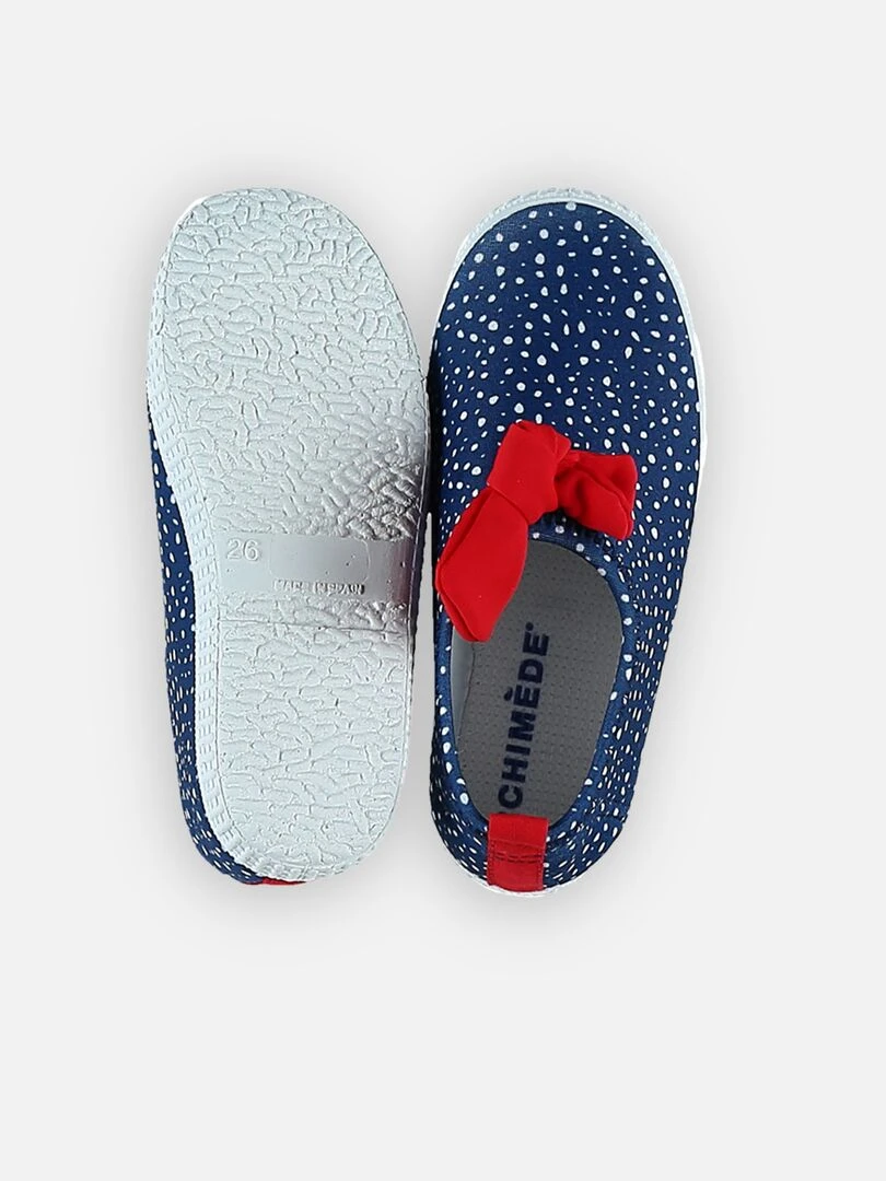 Chaussures de bain imprimées Archimède Blanc