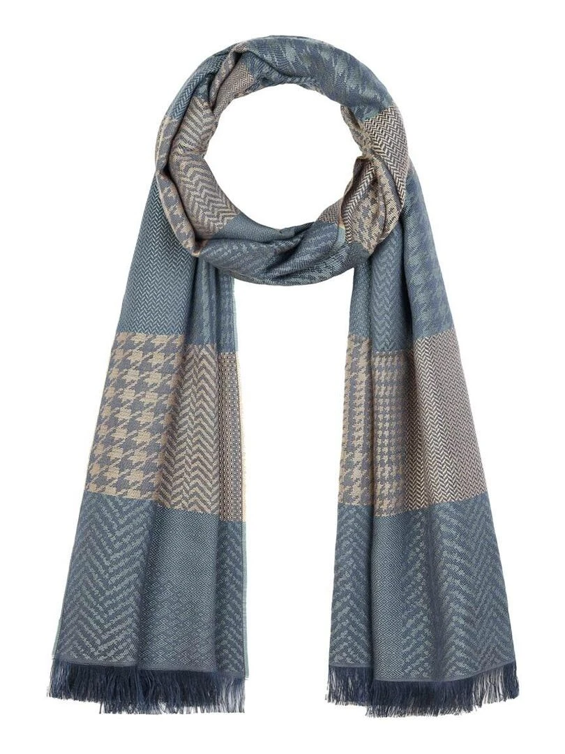 Echarpe Légère Polya Fabriqué en France Gris