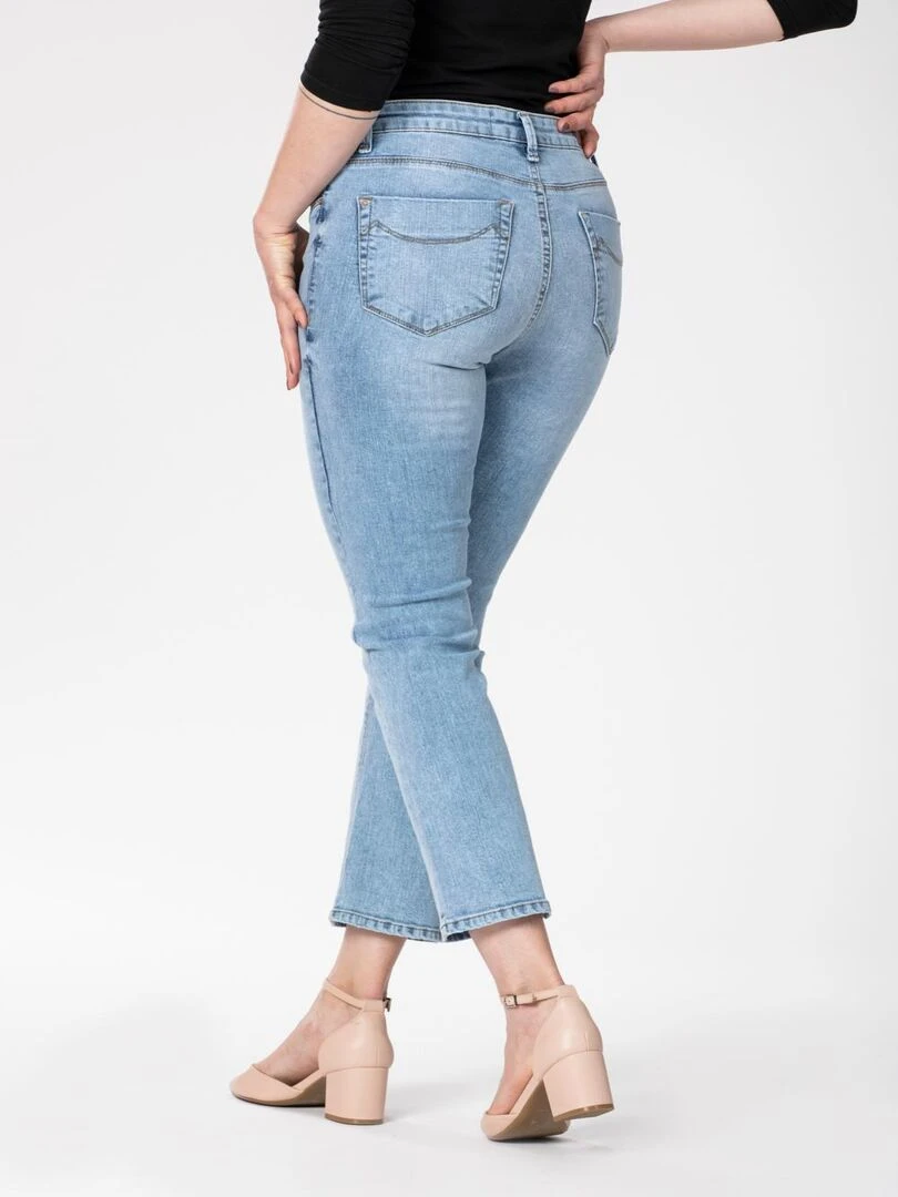 Jeans coupe slim trompette ELEN 'Rica Lewis'   Bleu