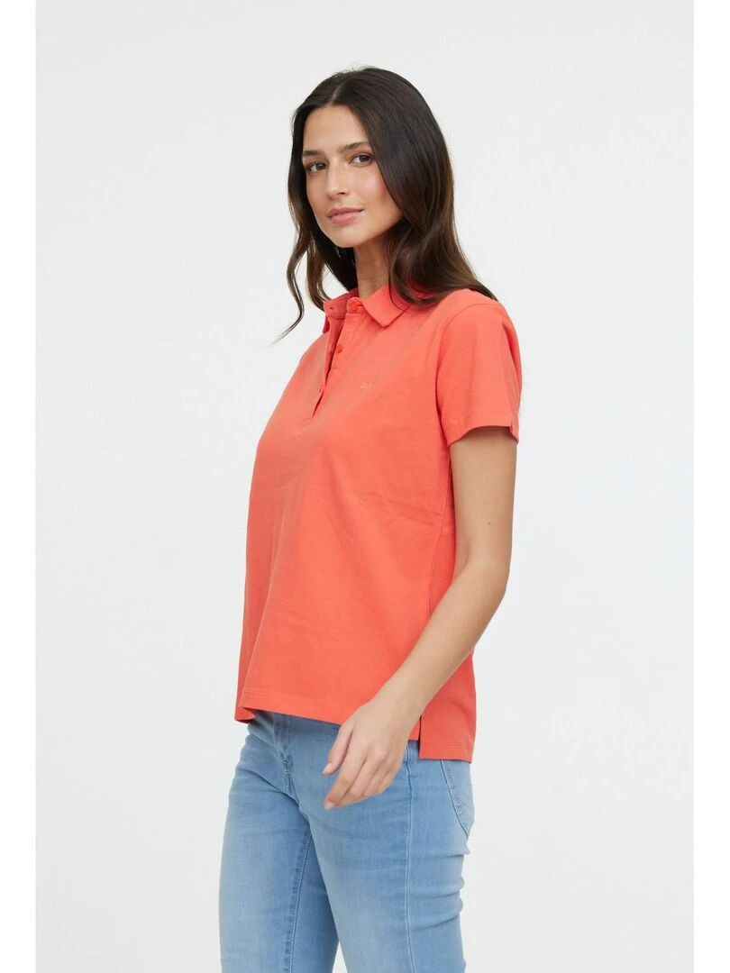 Lee Cooper   Polo manches courtes coton regular BEA   Orange