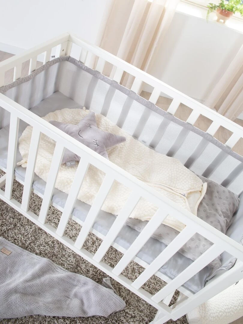 ROBA Berceau Cododo 3en1 'roba Style gris' avec Barrière   Blanc