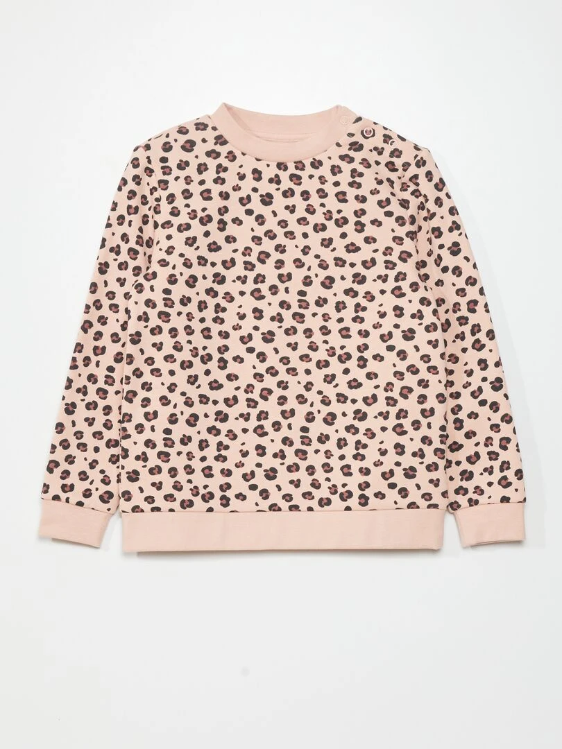 Sweat en molleton   So Easy   Rose