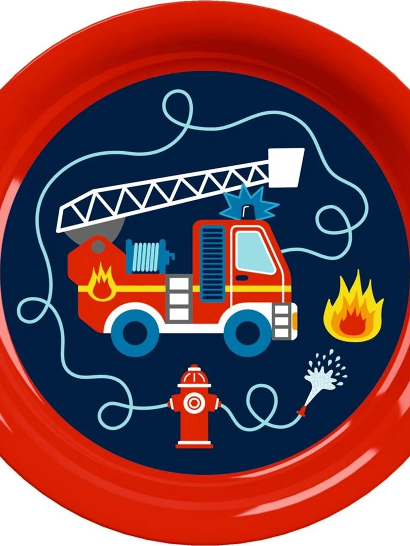 Assiette pompiers (quand je serai grand) N/A
