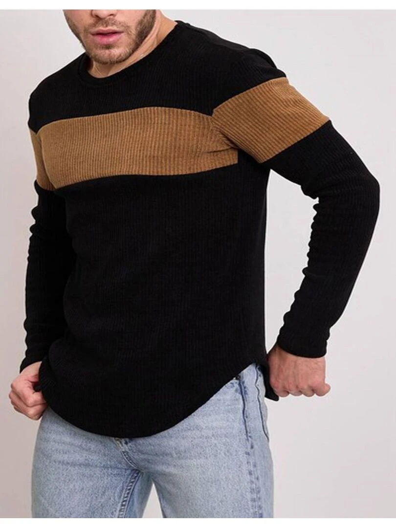 Pull manches longues Kebello Noir Noir