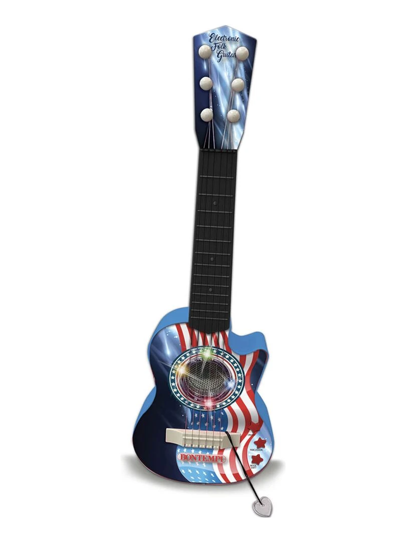 Guitare Folk Electronique Drapeau Usa N/A