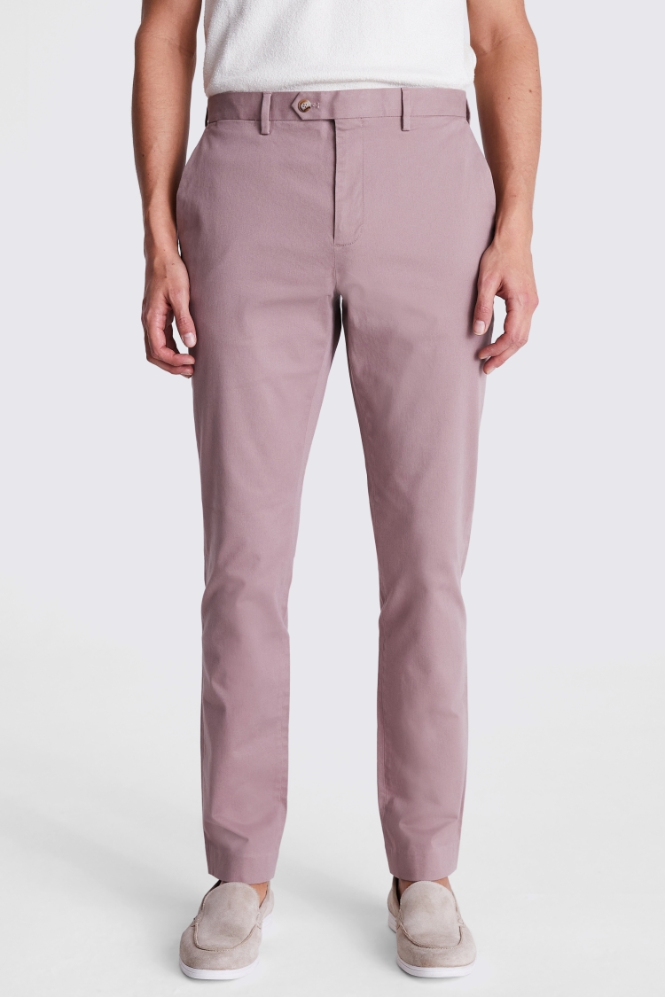 Slim Fit Light Grey Seersucker Trousers   Buy Online at Moss