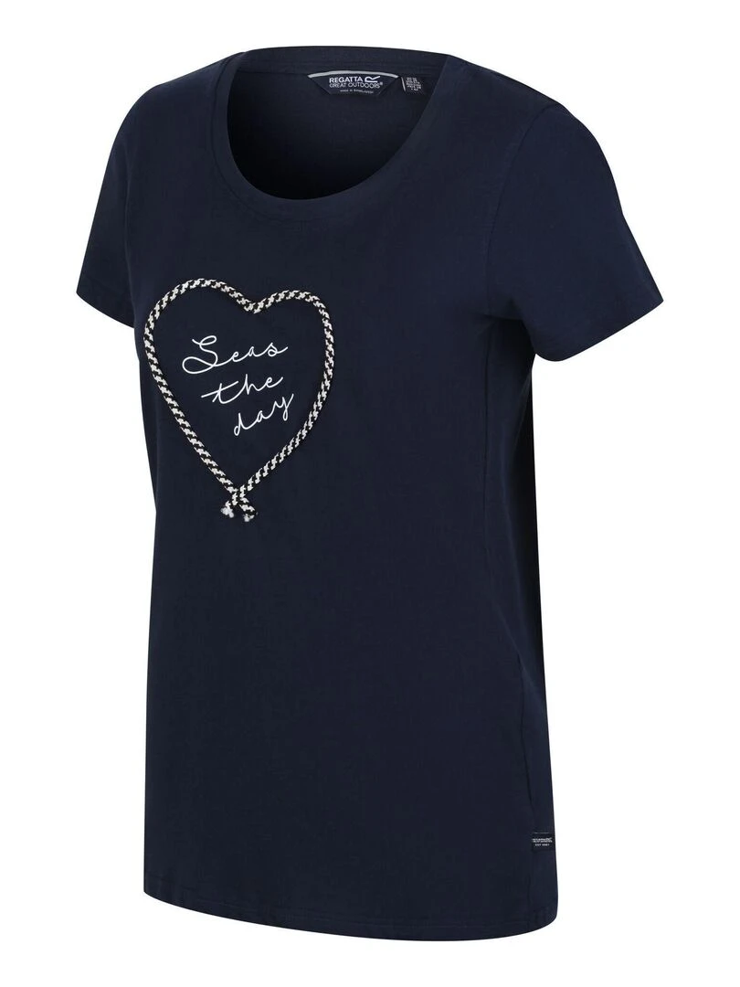 Regatta   T shirt FILANDRA   Bleu marine