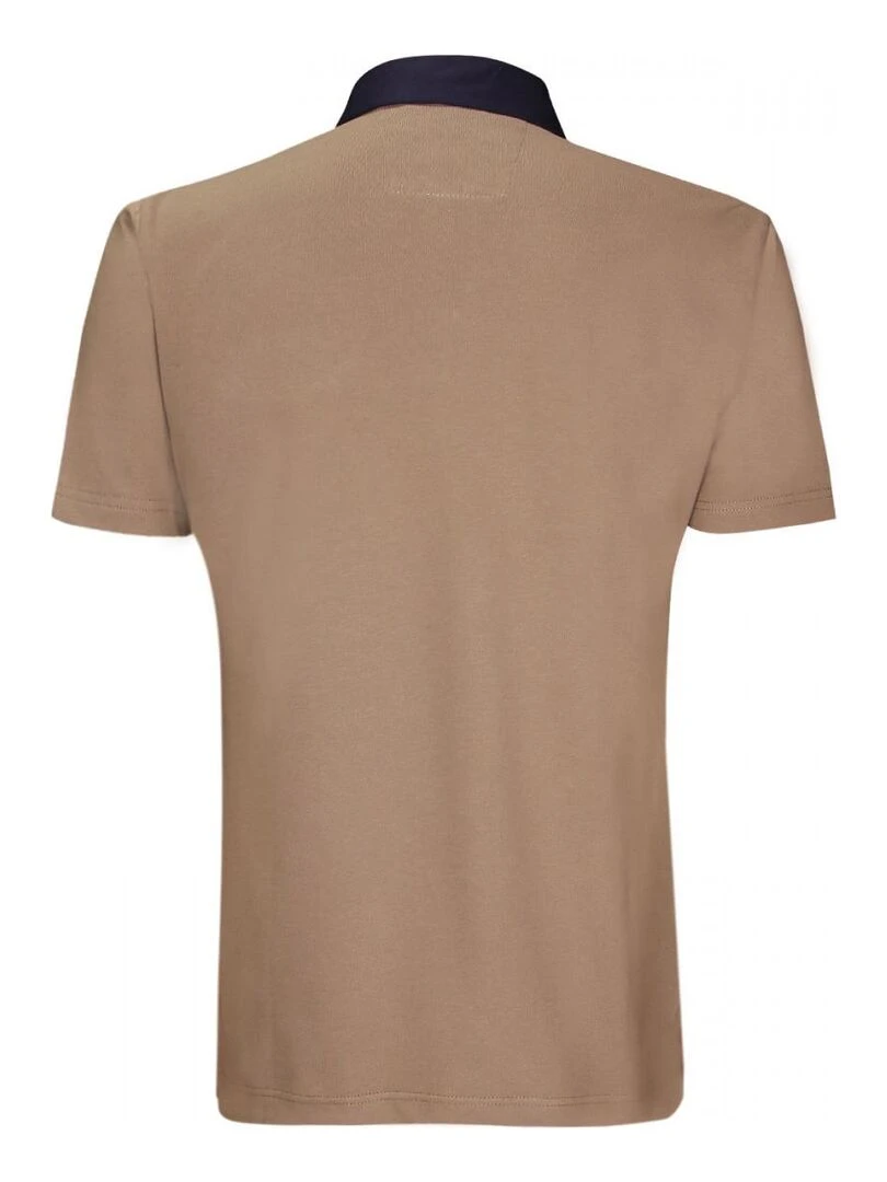 Polo mode GARBATELLA Marron clair