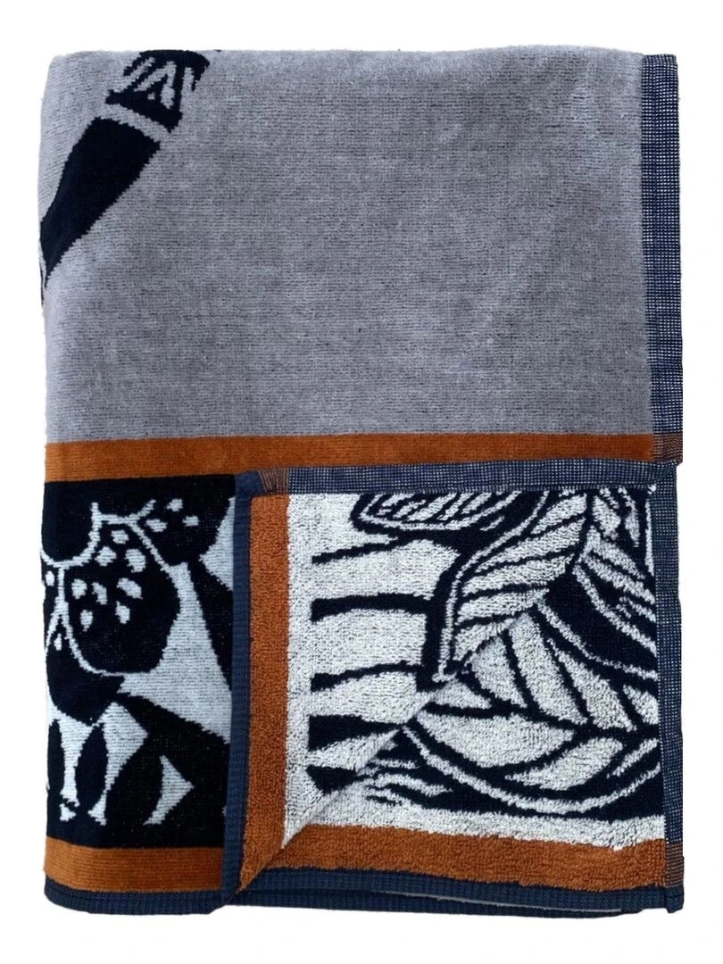 Serviette de plage Jacquard Eldorado 95x175 440 g/m²   Taupe