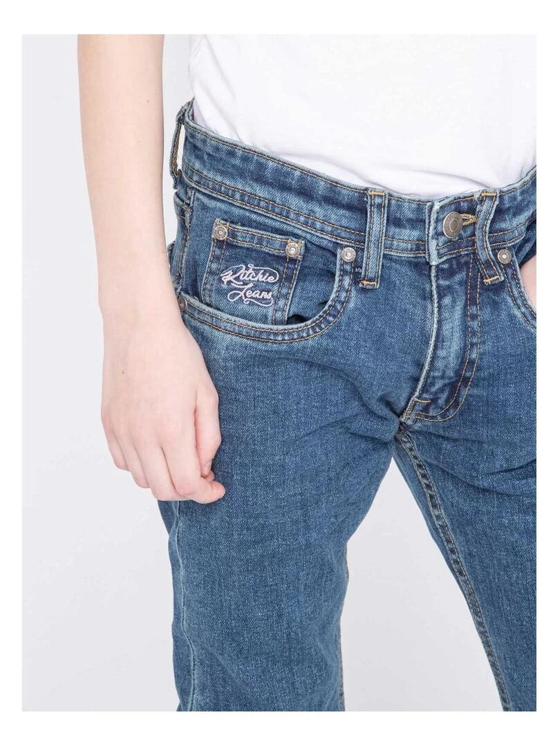 Jean coupe ajustée SITCOM J   Bleu