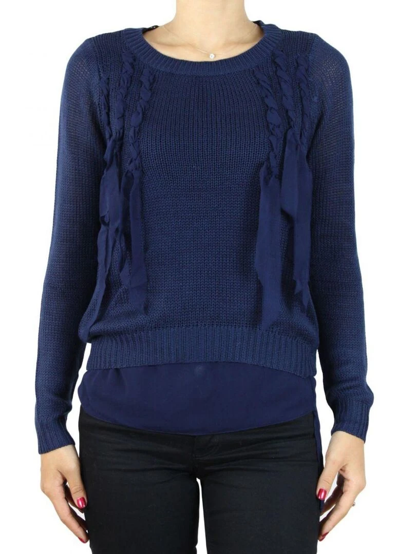 Pull Choi Kebello Bleu marine