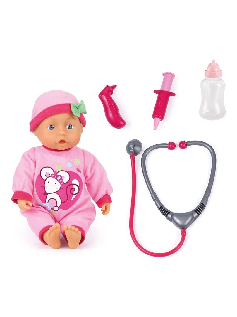 Kit docteur poupée bébé avec son N/A