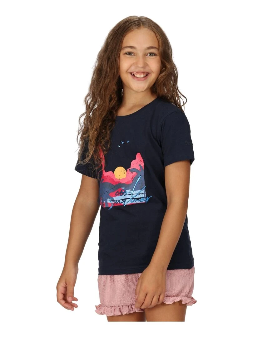 Regatta   T shirt BOSLEY   Bleu marine