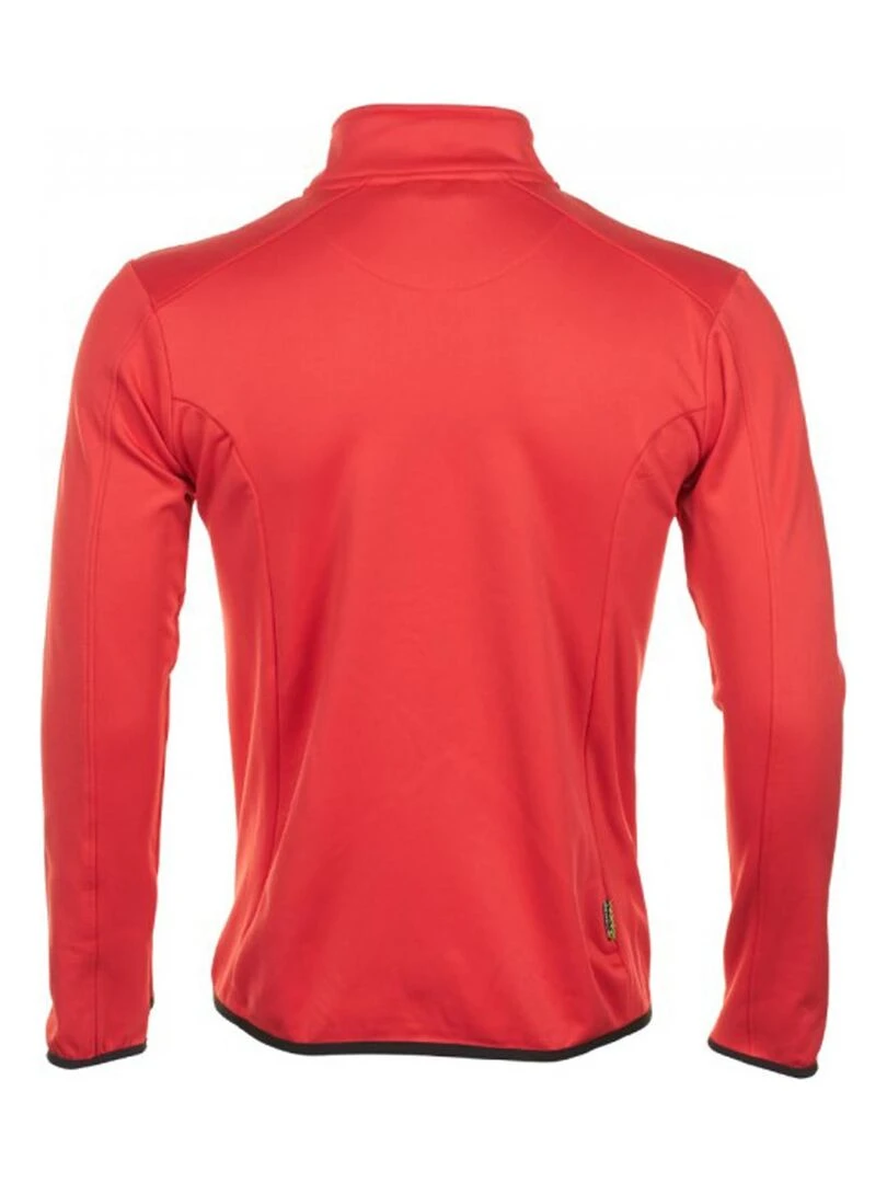 Blouson polar shell homme CLIMATE PEAK MOUNTAIN Rouge