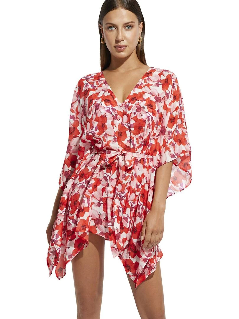 Robe de plage Rosé Rouge