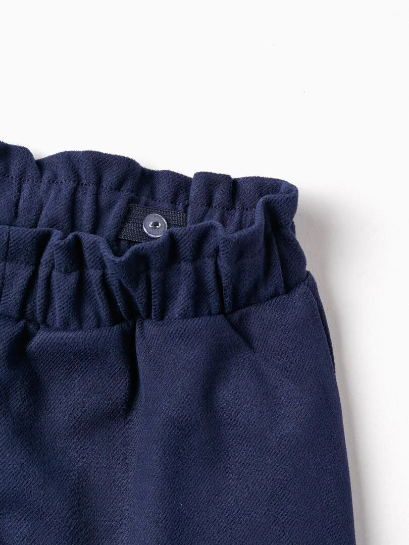 Shorts avec Nœud pour Bébé Fille   NOËL   Bleu foncé