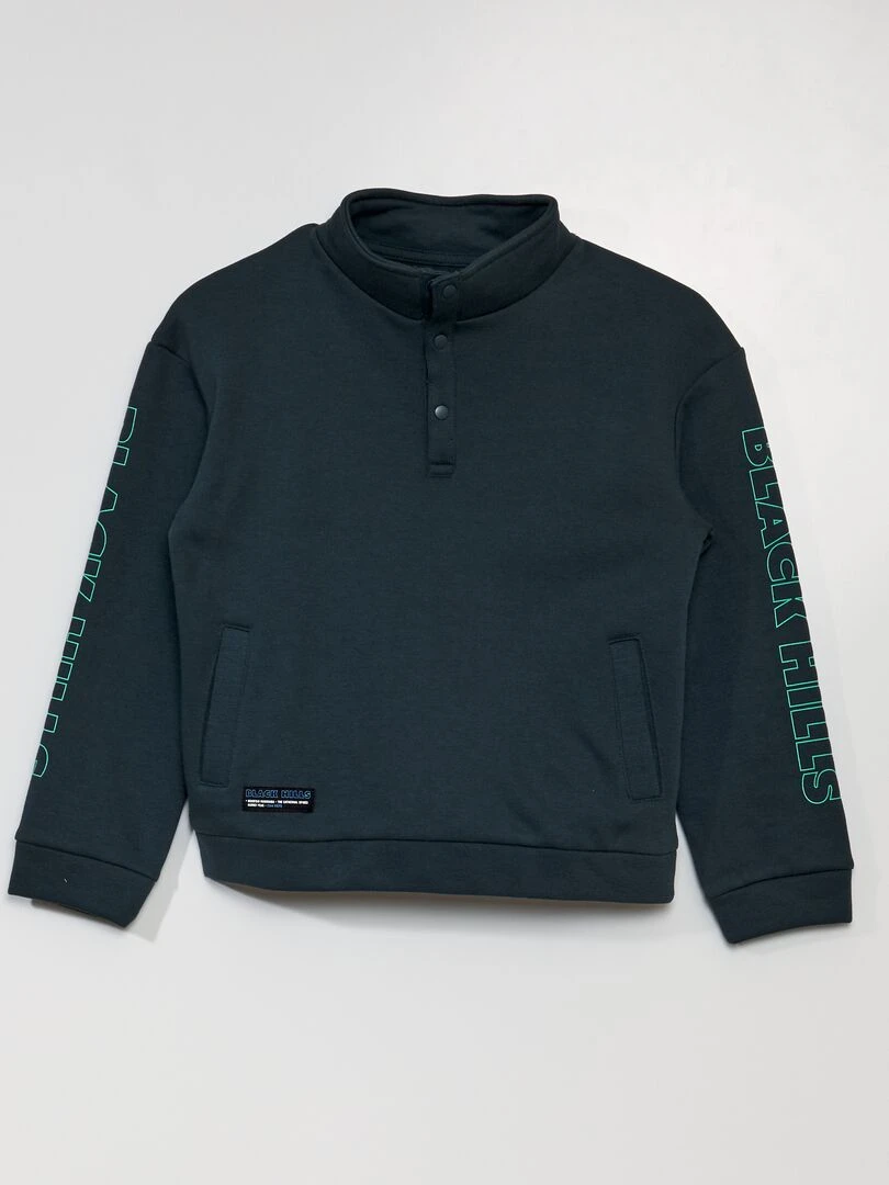 Sweat col camionneur Vert