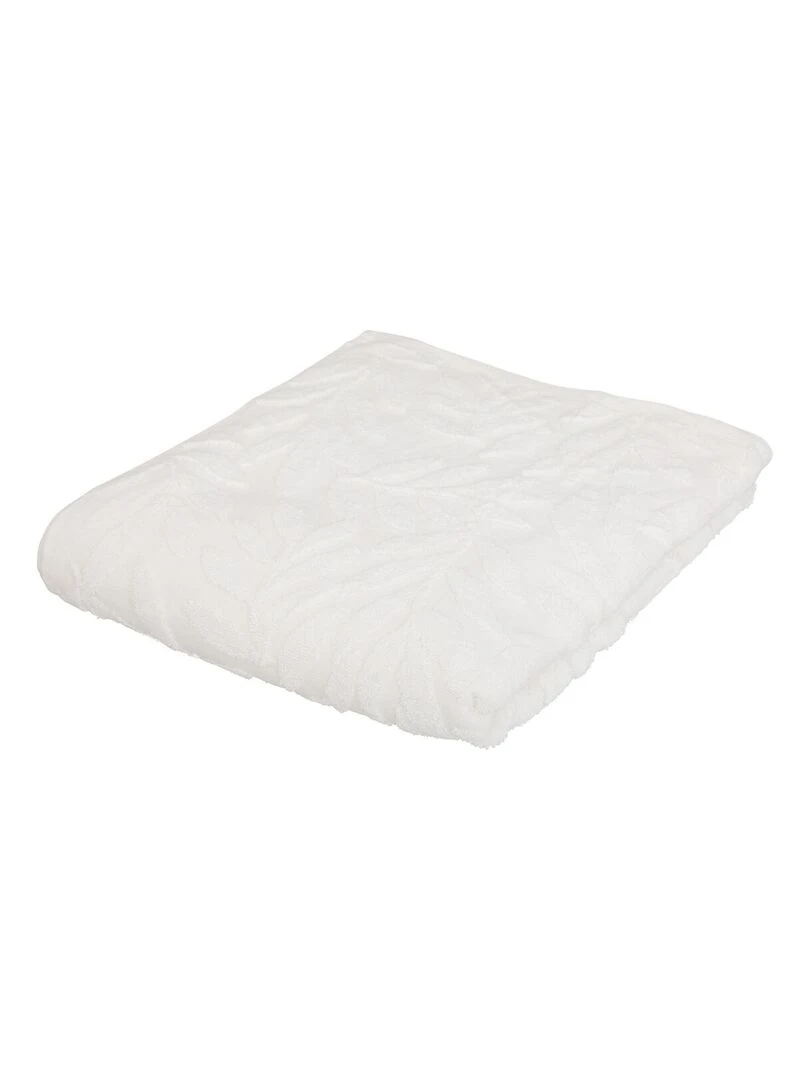Drap de bain tencel Ciselle Blanc