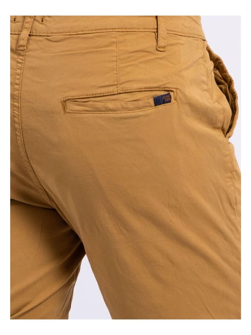 Bermuda chino BAZY   Moutarde