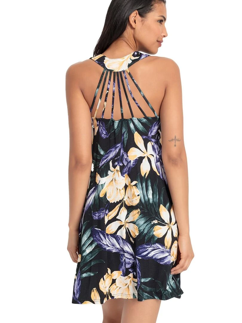 Robe de plage sans manches Tropic Multicolore