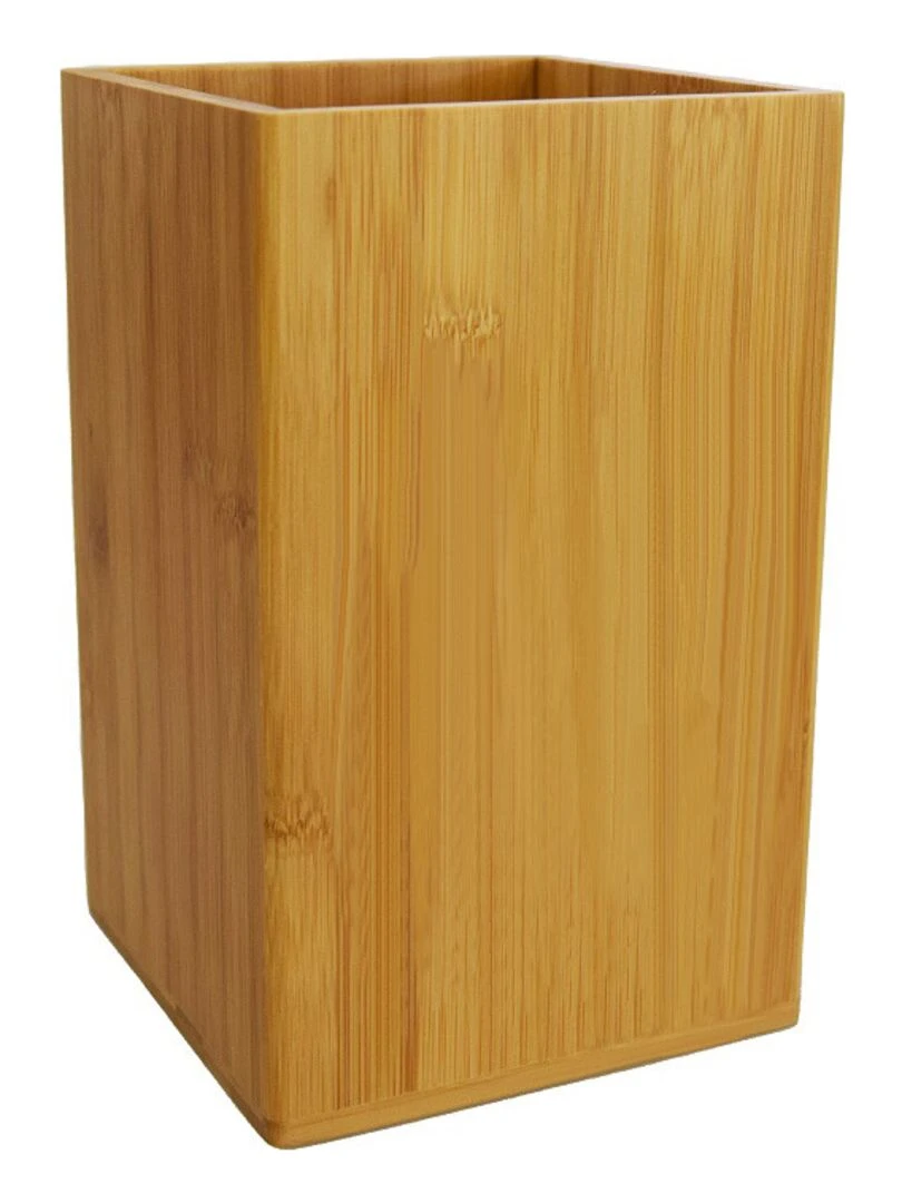 Guy Levasseur Poubelle 3L en bois Beige