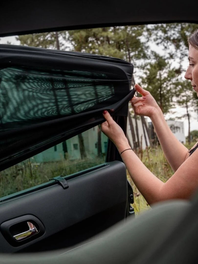 Lot de 2 chaussettes pare soleil Ezi Sun Socks   Noir