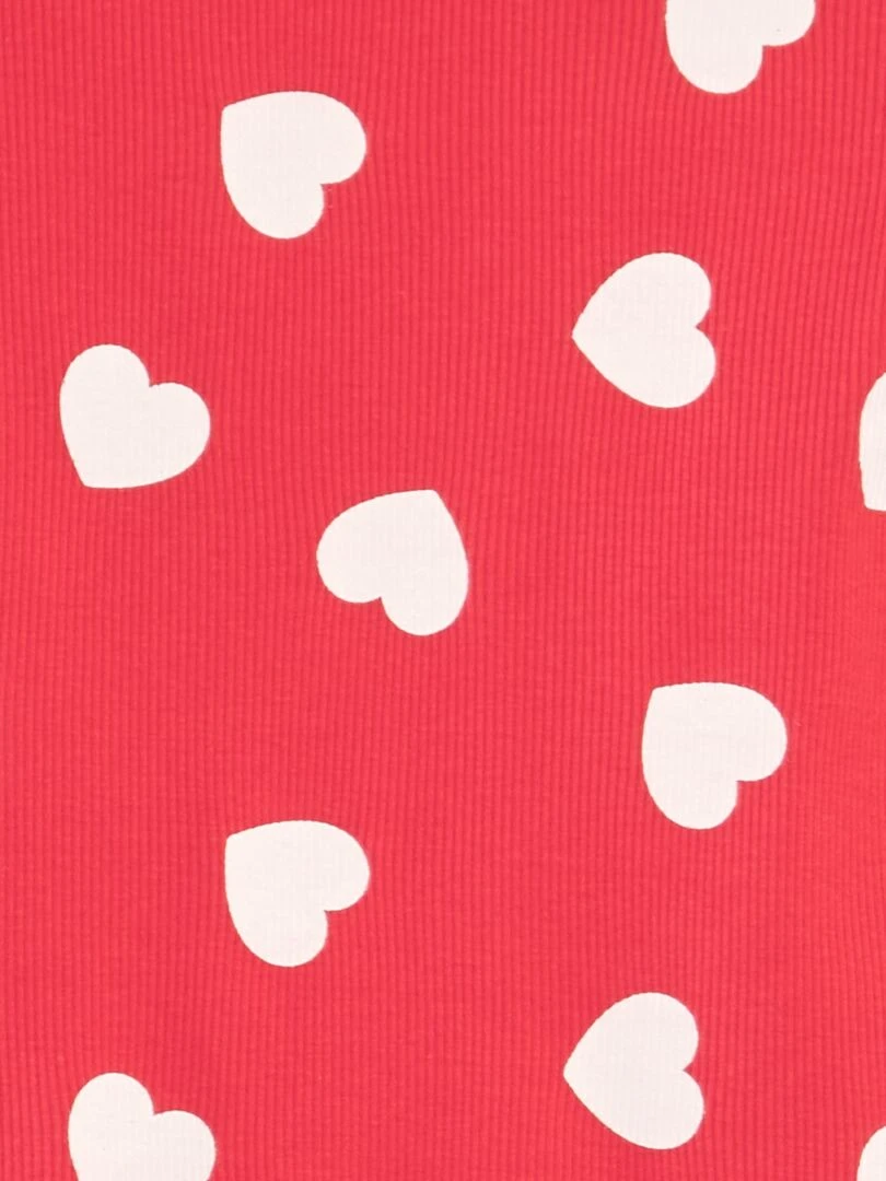 T shirt manches courtes   Rouge