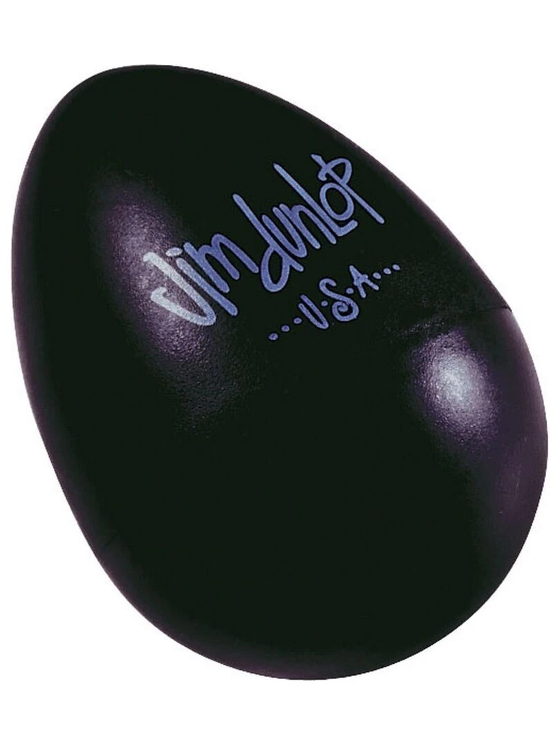 Percussion à main Dunlop : Shaker oeuf noir N/A