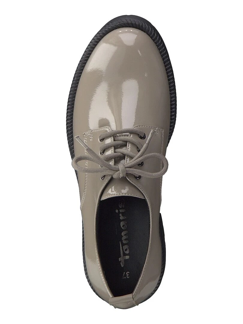 Derby à Talon Tamaris   Gris