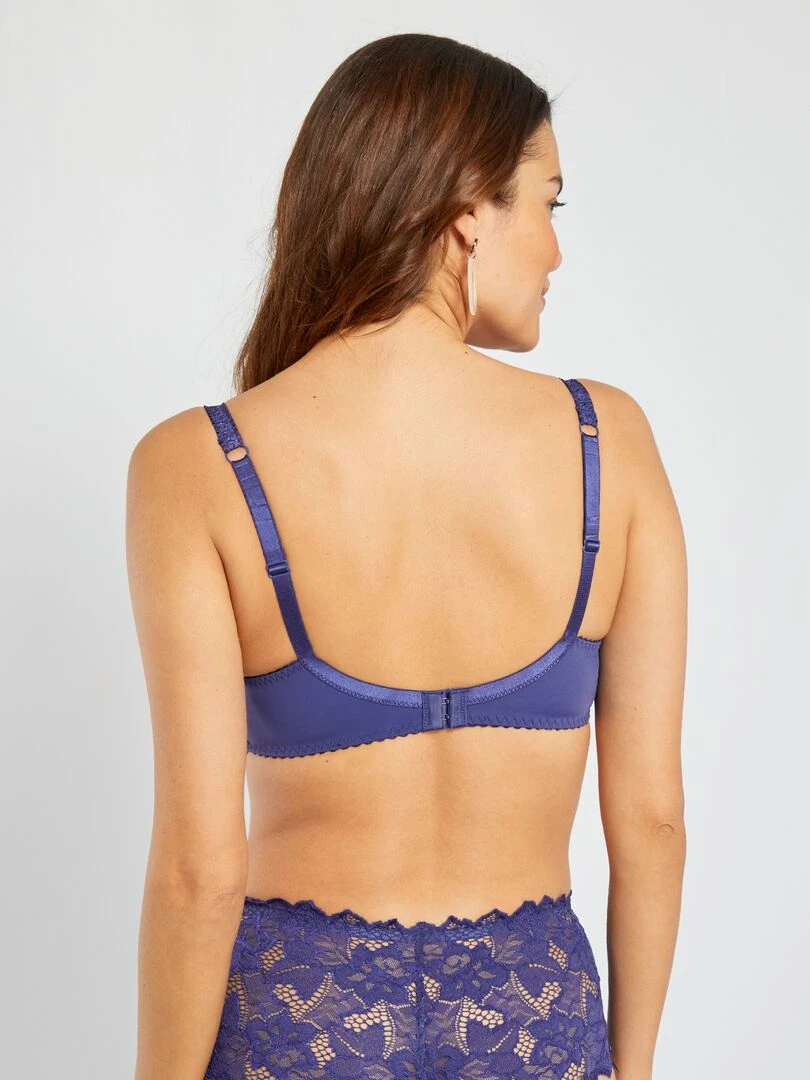 Soutien gorge dentelle Arum 'Sans Complexe' Bleu